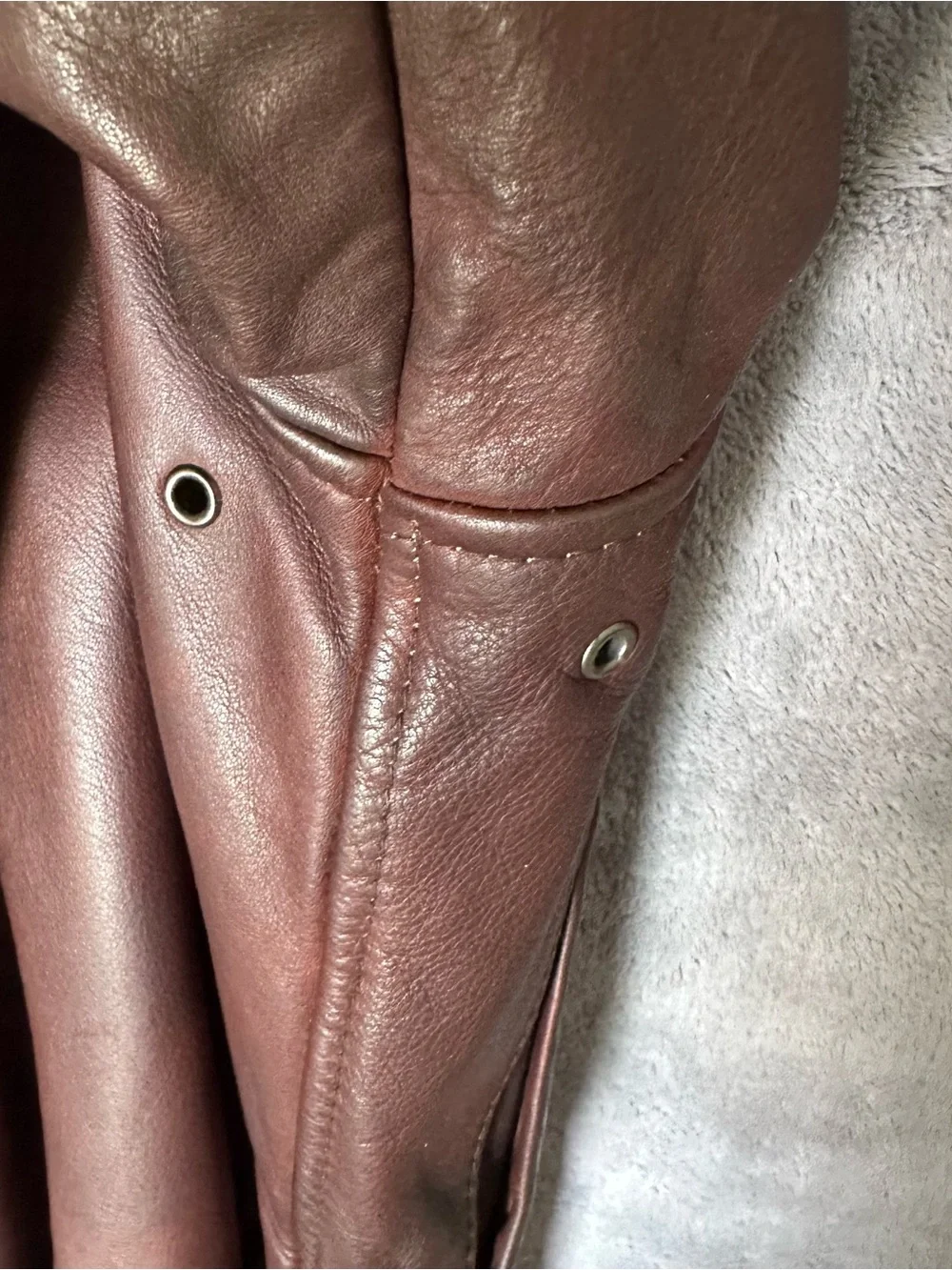 Banana Republic Vintage 1980’s Safari & Travel Leather A-2 Bomber Jacket Size 40